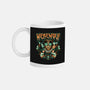 Punk Wolf-None-Mug-Drinkware-glitchygorilla