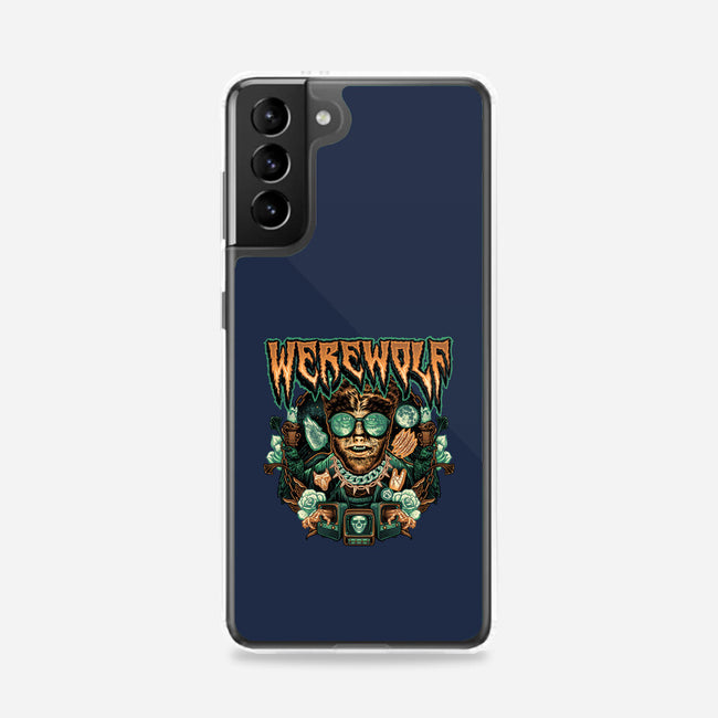 Punk Wolf-Samsung-Snap-Phone Case-glitchygorilla