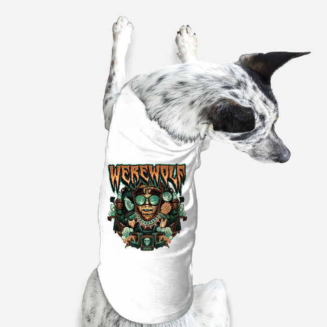 Punk Wolf-Dog-Basic-Pet Tank-glitchygorilla