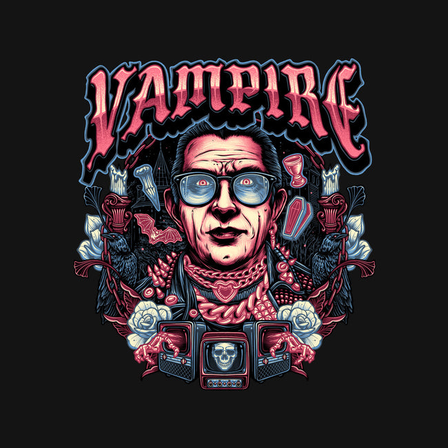 Punk Vampire-Womens-Fitted-Tee-glitchygorilla