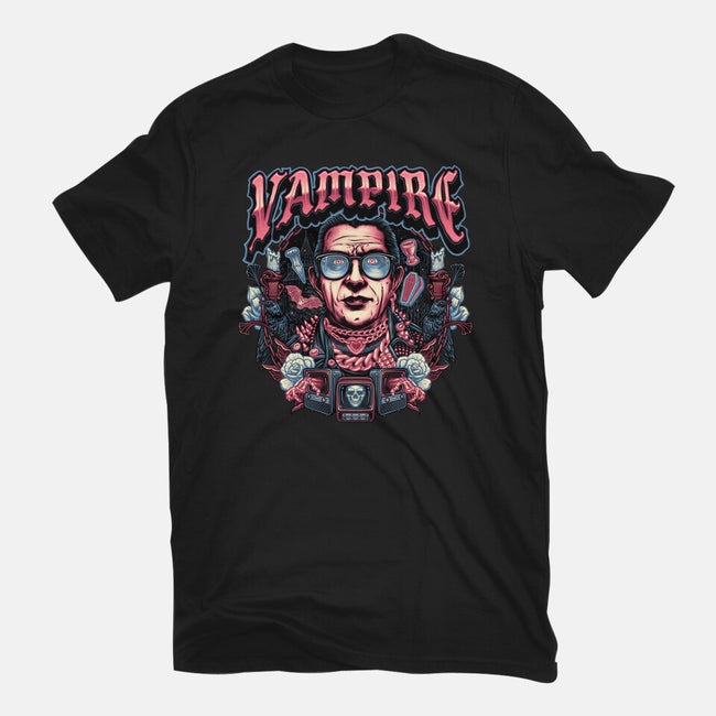 Punk Vampire-Mens-Basic-Tee-glitchygorilla