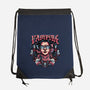 Punk Vampire-None-Drawstring-Bag-glitchygorilla