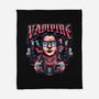 Punk Vampire-None-Fleece-Blanket-glitchygorilla