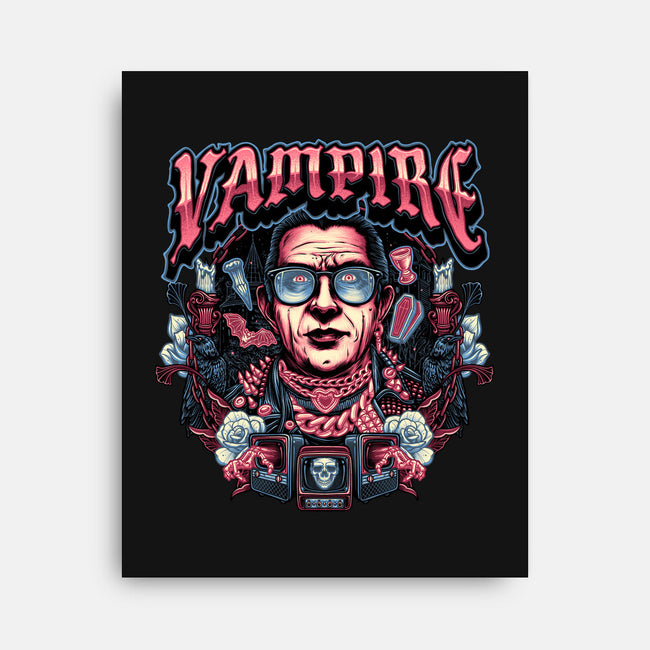 Punk Vampire-None-Stretched-Canvas-glitchygorilla