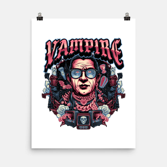 Punk Vampire-None-Matte-Poster-glitchygorilla