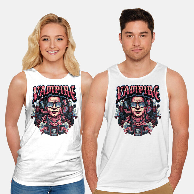 Punk Vampire-Unisex-Basic-Tank-glitchygorilla