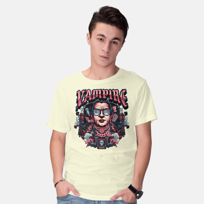 Punk Vampire-Mens-Basic-Tee-glitchygorilla