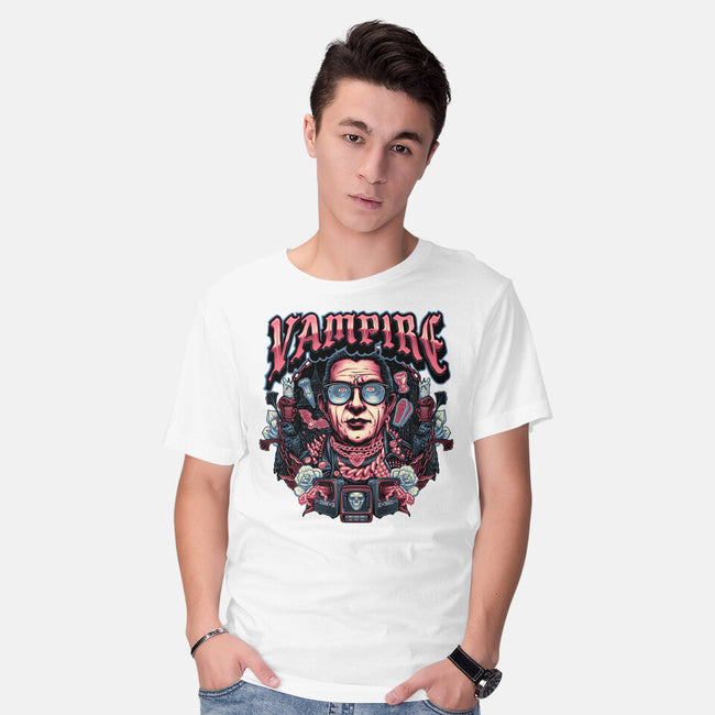 Punk Vampire-Mens-Basic-Tee-glitchygorilla