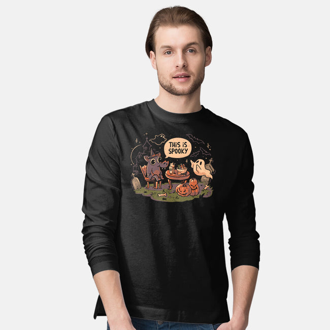 This Is Spooky-Mens-Long Sleeved-Tee-eduely