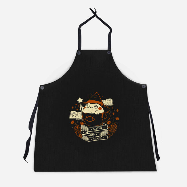 Cute Witch Frog-Unisex-Kitchen-Apron-xMorfina