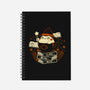 Cute Witch Frog-None-Dot Grid-Notebook-xMorfina