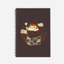 Cute Witch Frog-None-Dot Grid-Notebook-xMorfina