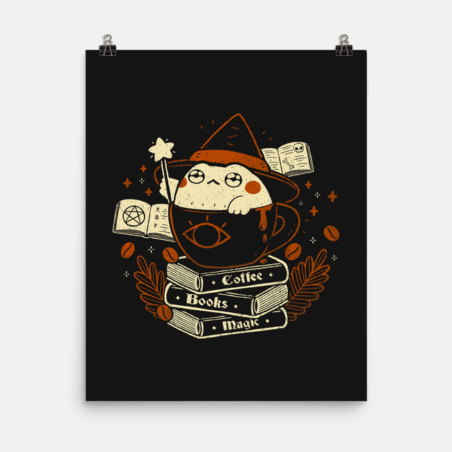 Cute Witch Frog-None-Matte-Poster-xMorfina