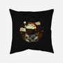 Cute Witch Frog-None-Non-Removable Cover w Insert-Throw Pillow-xMorfina