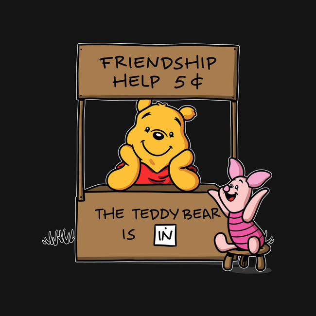 Friendship Help-None-Glossy-Sticker-Barbadifuoco