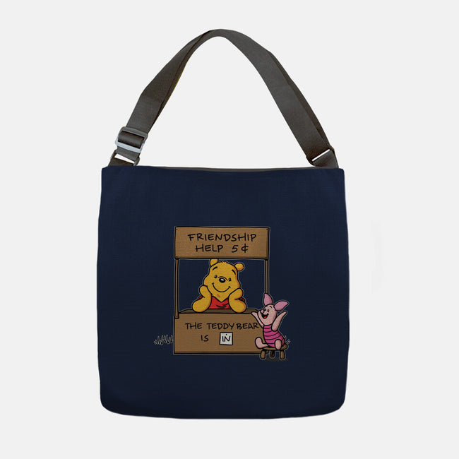 Friendship Help-None-Adjustable Tote-Bag-Barbadifuoco