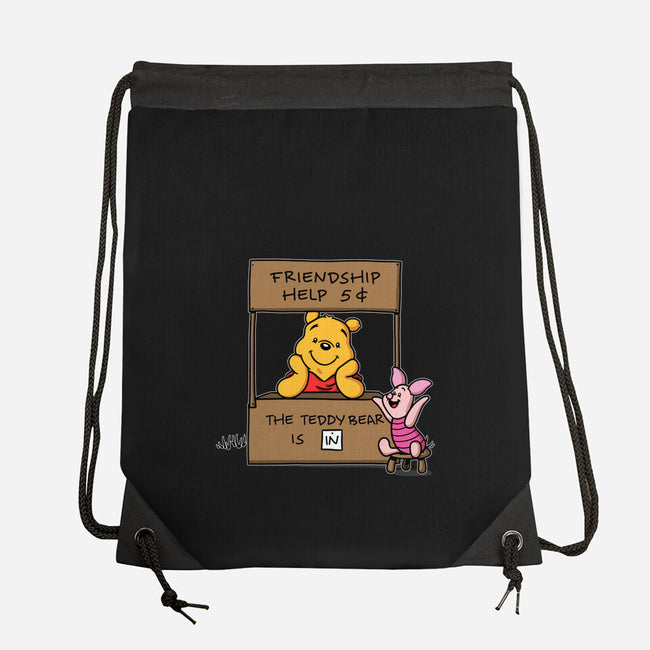 Friendship Help-None-Drawstring-Bag-Barbadifuoco