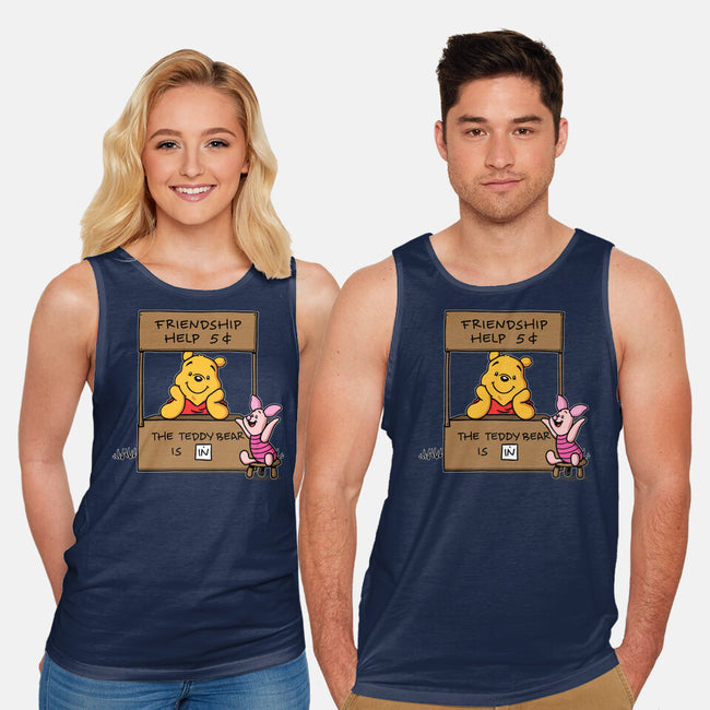 Friendship Help-Unisex-Basic-Tank-Barbadifuoco