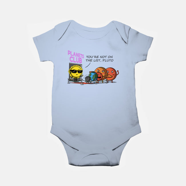 You're Not On The List-Baby-Basic-Onesie-zascanauta