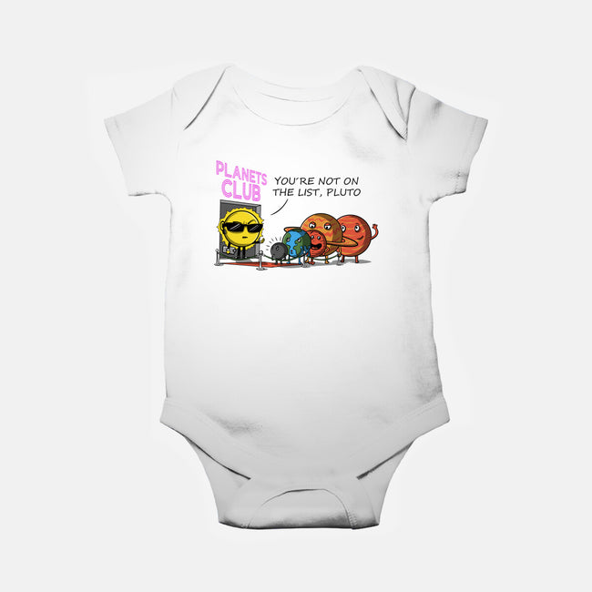 You're Not On The List-Baby-Basic-Onesie-zascanauta