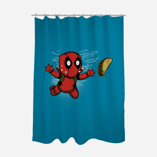 Tacosmind-None-Polyester-Shower Curtain-Melonseta