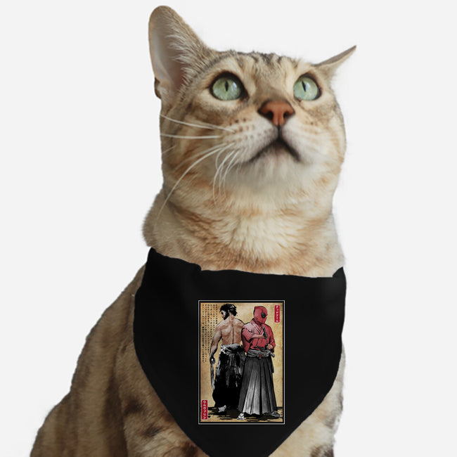 Mutant Samurai-Cat-Adjustable-Pet Collar-DrMonekers