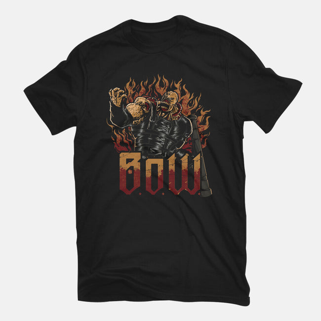 The Powerful BOW-Mens-Heavyweight-Tee-Diego Oliver