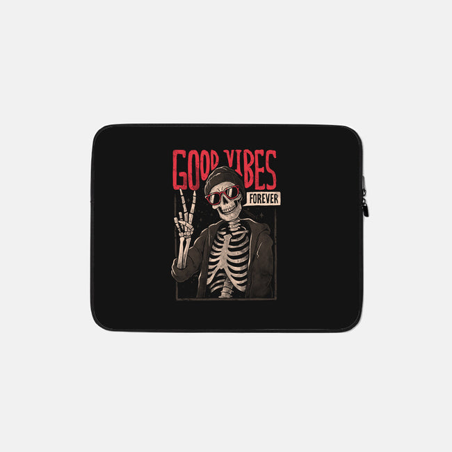 Good Vibes Forever-None-Zippered-Laptop Sleeve-eduely