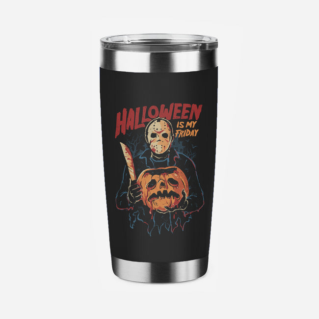 Halloween Is My Friday-None-Stainless Steel Tumbler-Drinkware-eduely