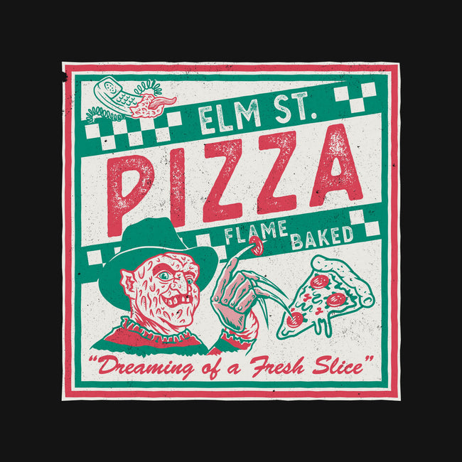 Elm St Pizza-Unisex-Zip-Up-Sweatshirt-Nemons