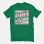 Elm St Pizza-Womens-Fitted-Tee-Nemons