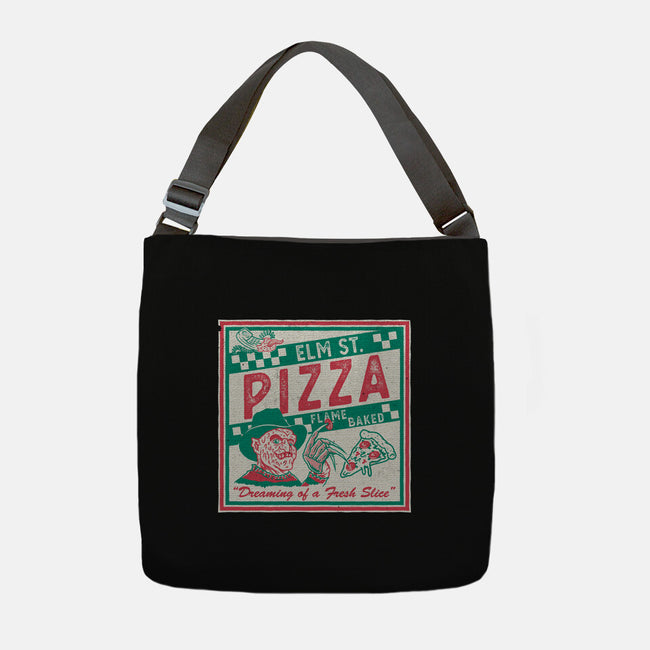 Elm St Pizza-None-Adjustable Tote-Bag-Nemons