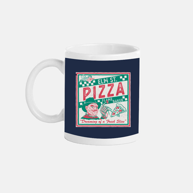 Elm St Pizza-None-Mug-Drinkware-Nemons