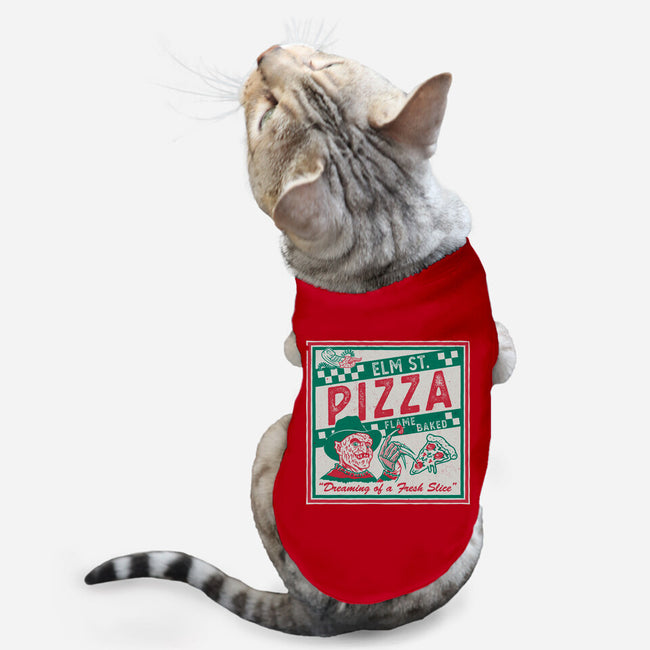 Elm St Pizza-Cat-Basic-Pet Tank-Nemons