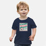 Elm St Pizza-Baby-Basic-Tee-Nemons