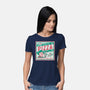 Elm St Pizza-Womens-Basic-Tee-Nemons