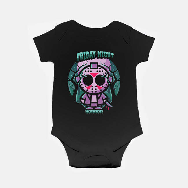 Friday Night Horror-Baby-Basic-Onesie-jrberger