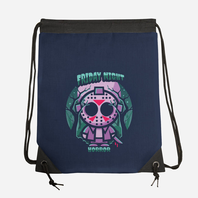 Friday Night Horror-None-Drawstring-Bag-jrberger