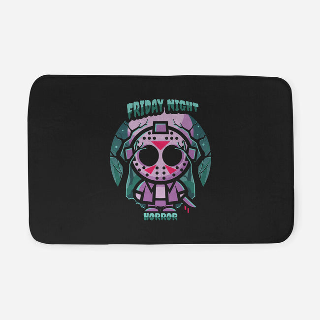 Friday Night Horror-None-Memory Foam-Bath Mat-jrberger