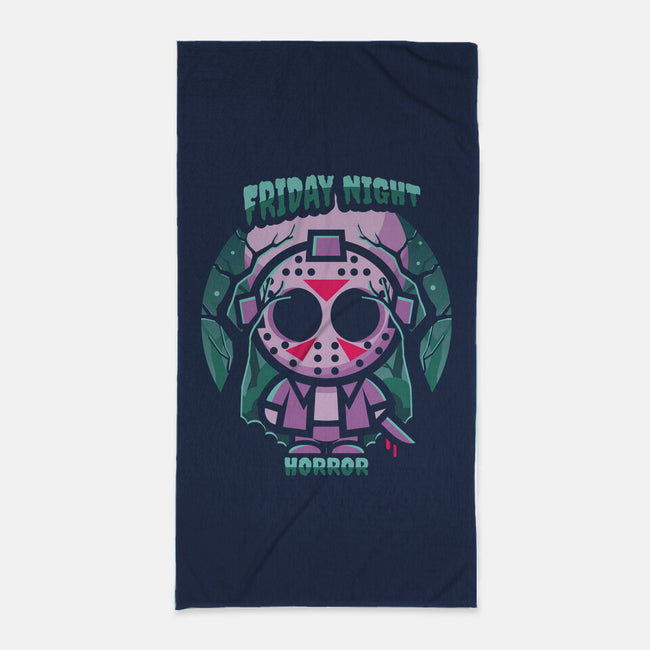 Friday Night Horror-None-Beach-Towel-jrberger