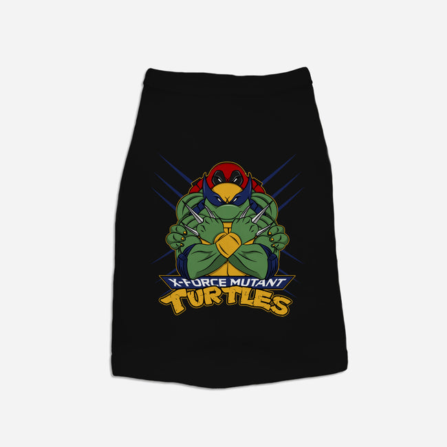 X-Force Mutant Turtles-Cat-Basic-Pet Tank-Nieco