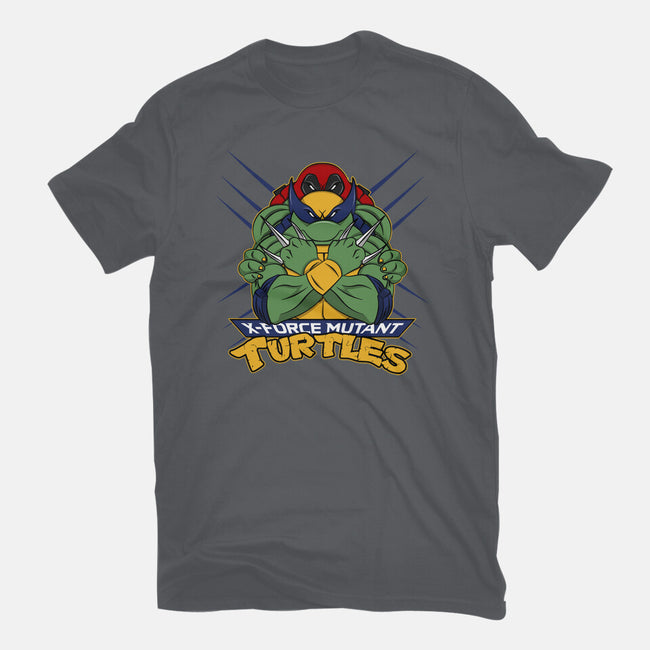 X-Force Mutant Turtles-Unisex-Basic-Tee-Nieco