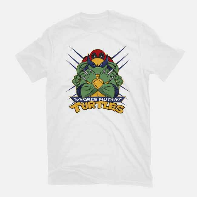 X-Force Mutant Turtles-Womens-Basic-Tee-Nieco