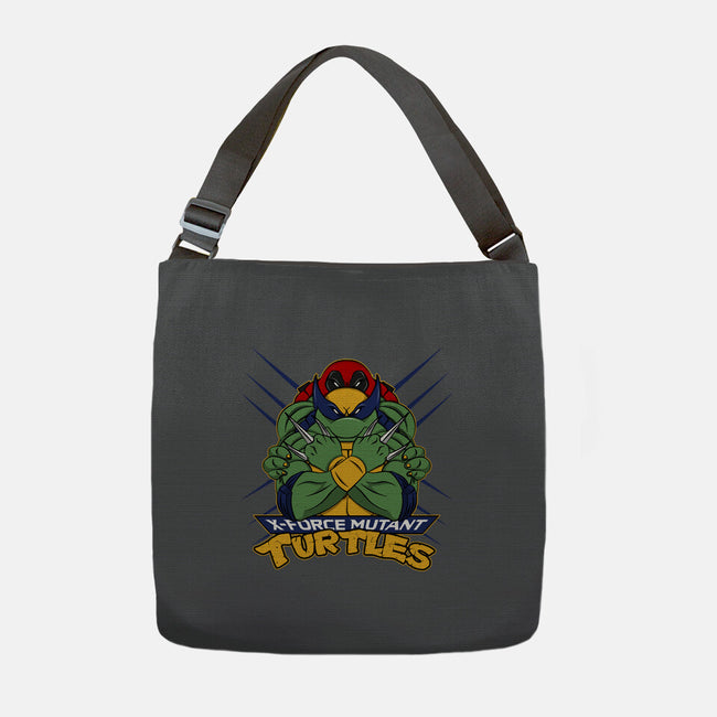 X-Force Mutant Turtles-None-Adjustable Tote-Bag-Nieco