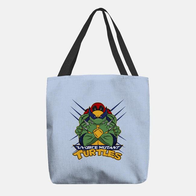 X-Force Mutant Turtles-None-Basic Tote-Bag-Nieco