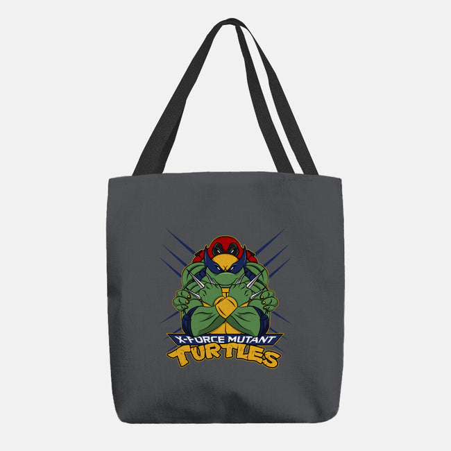 X-Force Mutant Turtles-None-Basic Tote-Bag-Nieco