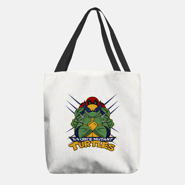 X-Force Mutant Turtles-None-Basic Tote-Bag-Nieco