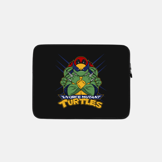 X-Force Mutant Turtles-None-Zippered-Laptop Sleeve-Nieco