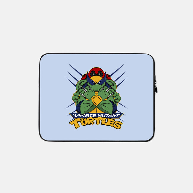 X-Force Mutant Turtles-None-Zippered-Laptop Sleeve-Nieco