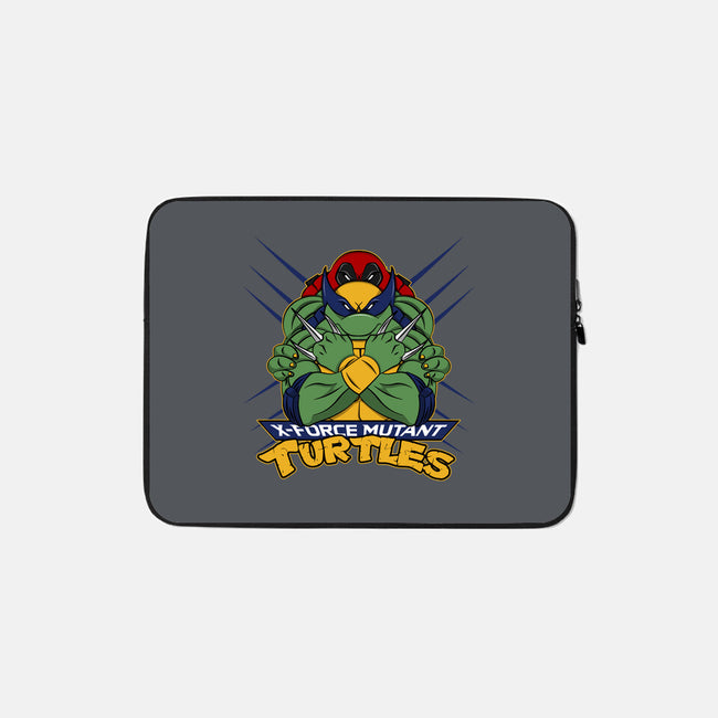 X-Force Mutant Turtles-None-Zippered-Laptop Sleeve-Nieco